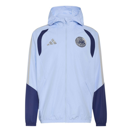 Veste imperméable Ajax Amsterdam bleu
