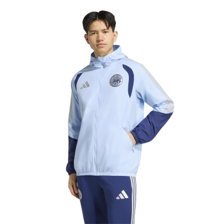 Veste imperméable Ajax Amsterdam bleu