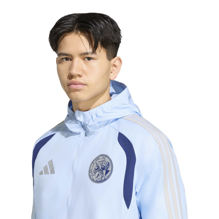 Veste imperméable Ajax Amsterdam bleu
