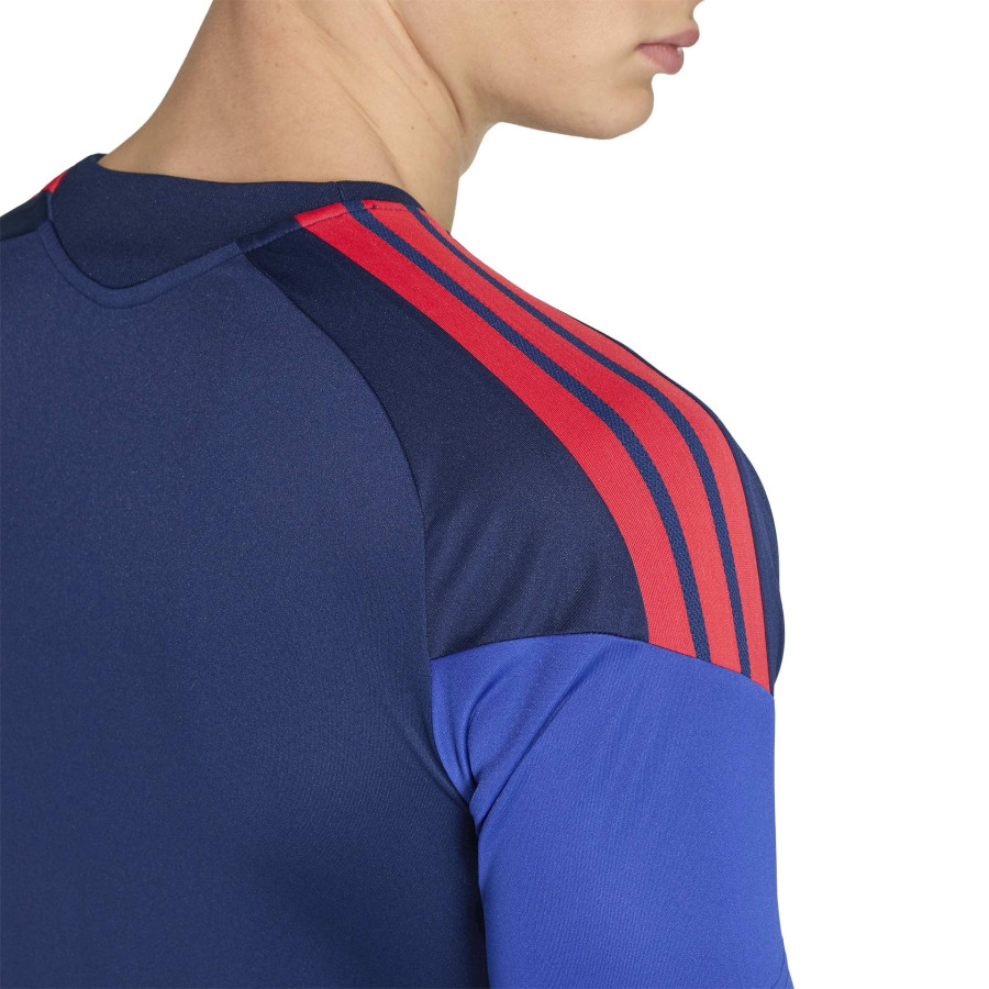 Maillot entraînement OL bleu rouge