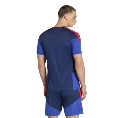 Maillot entraînement OL bleu rouge
