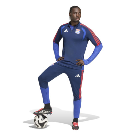 Pantalon survêtement OL bleu rouge