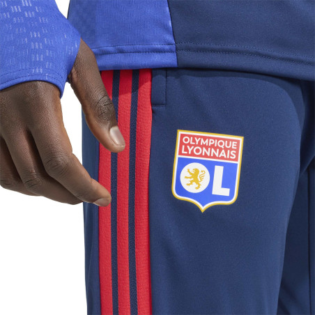 Pantalon survêtement OL bleu rouge