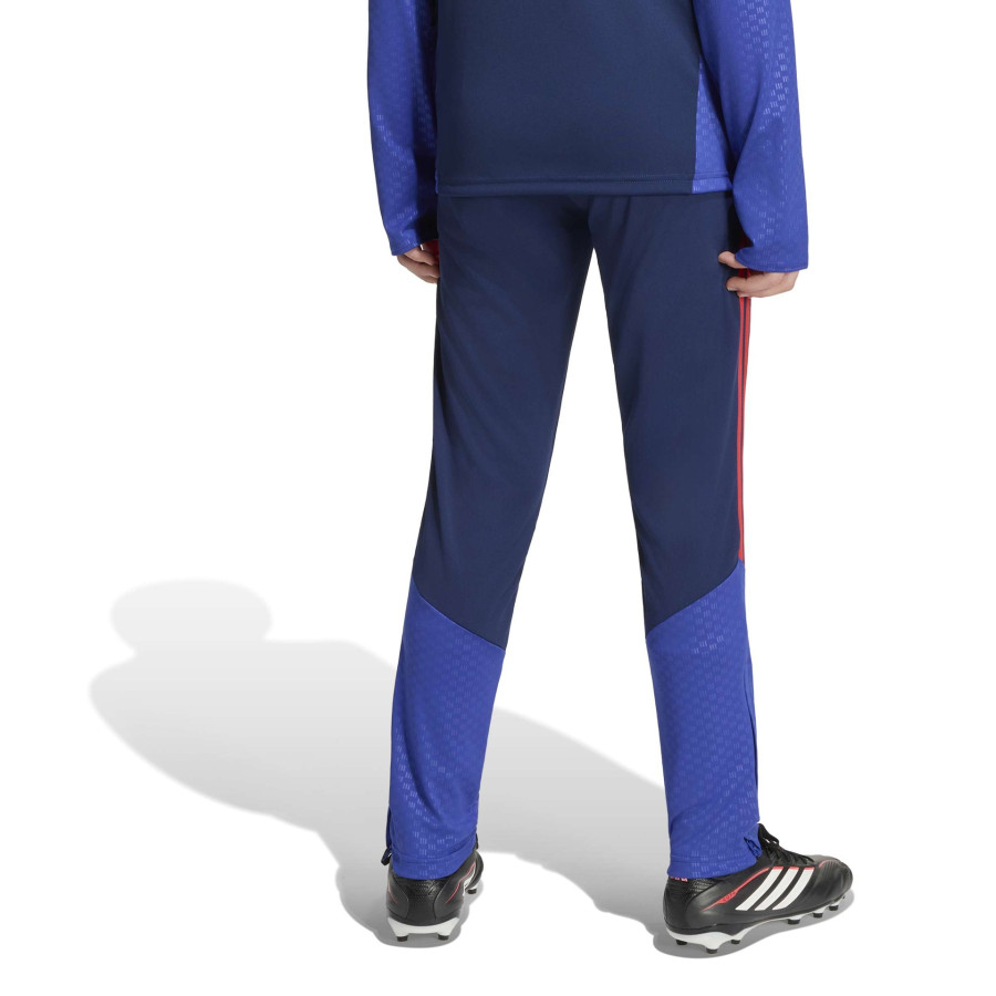 Pantalon survêtement junior OL bleu rouge