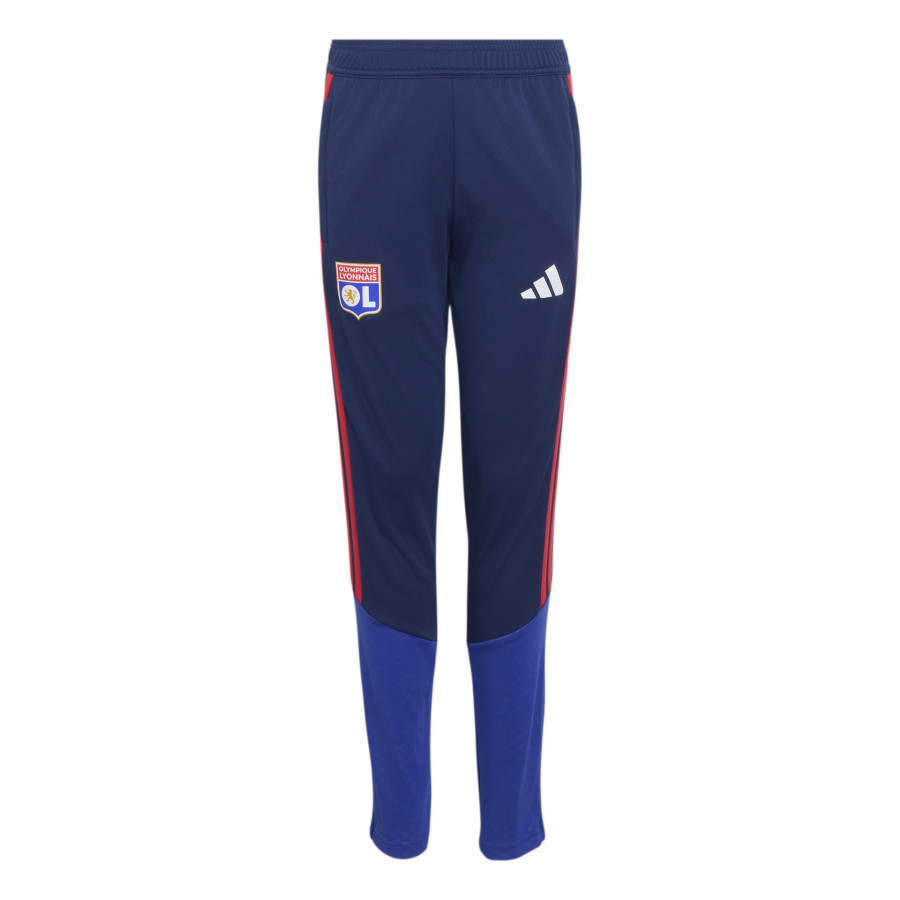Pantalon survêtement junior OL bleu rouge