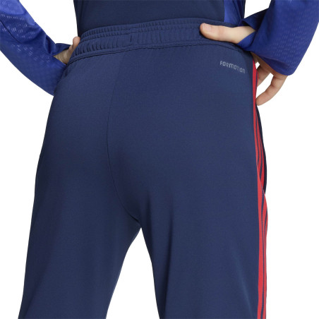 Pantalon survêtement junior OL bleu rouge