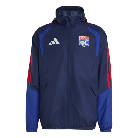 Coupe vent OL bleu rouge