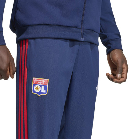 Pantalon survêtement OL woven bleu rouge