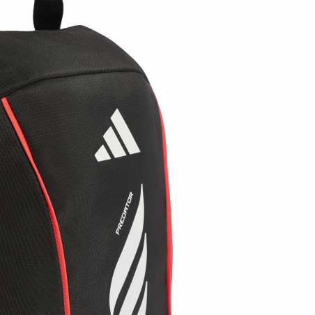 Sac à chaussures adidas Predator noir rouge