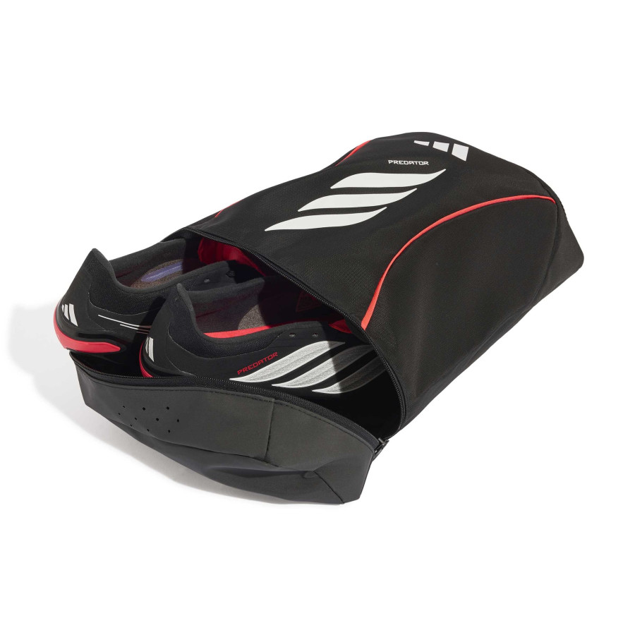 Sac à chaussures adidas Predator noir rouge