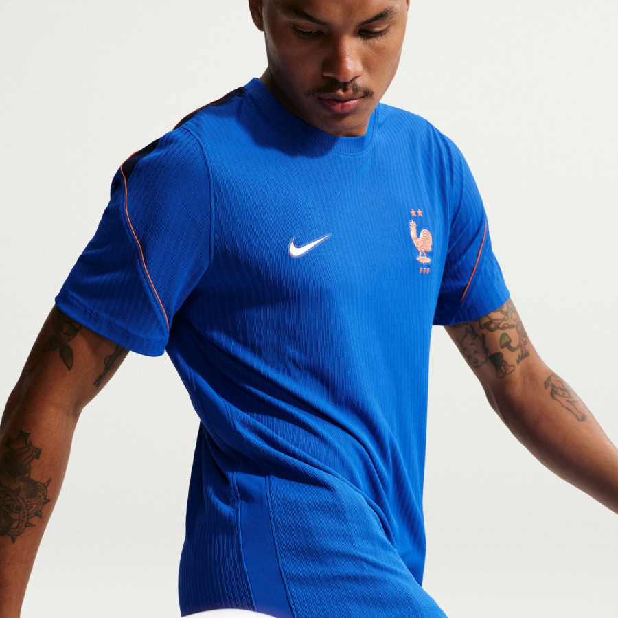 Maillot entraînement Equipe de France Strike Elite bleu