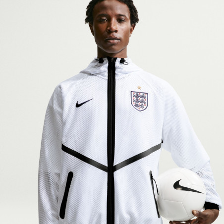Veste survêtement Angleterre Anthem blanc