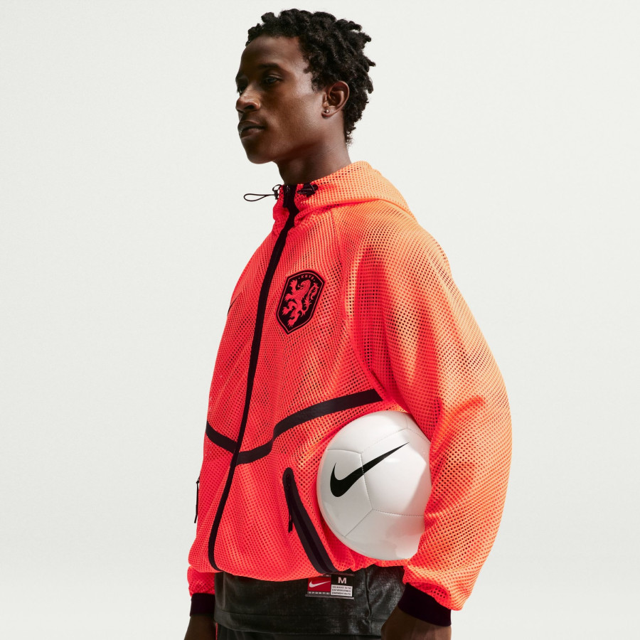 Veste survêtement Pays-Bas Anthem orange