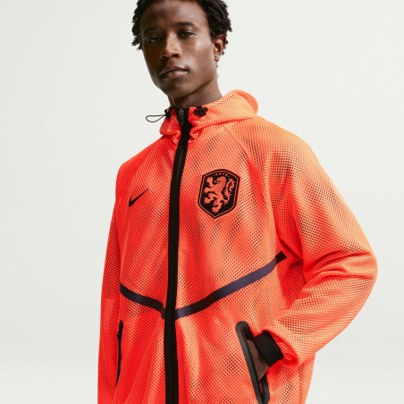Veste survêtement Pays-Bas Anthem orange