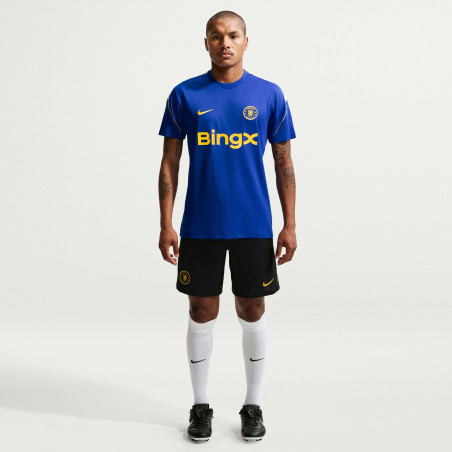 Maillot entraînement Chelsea Strike bleu jaune