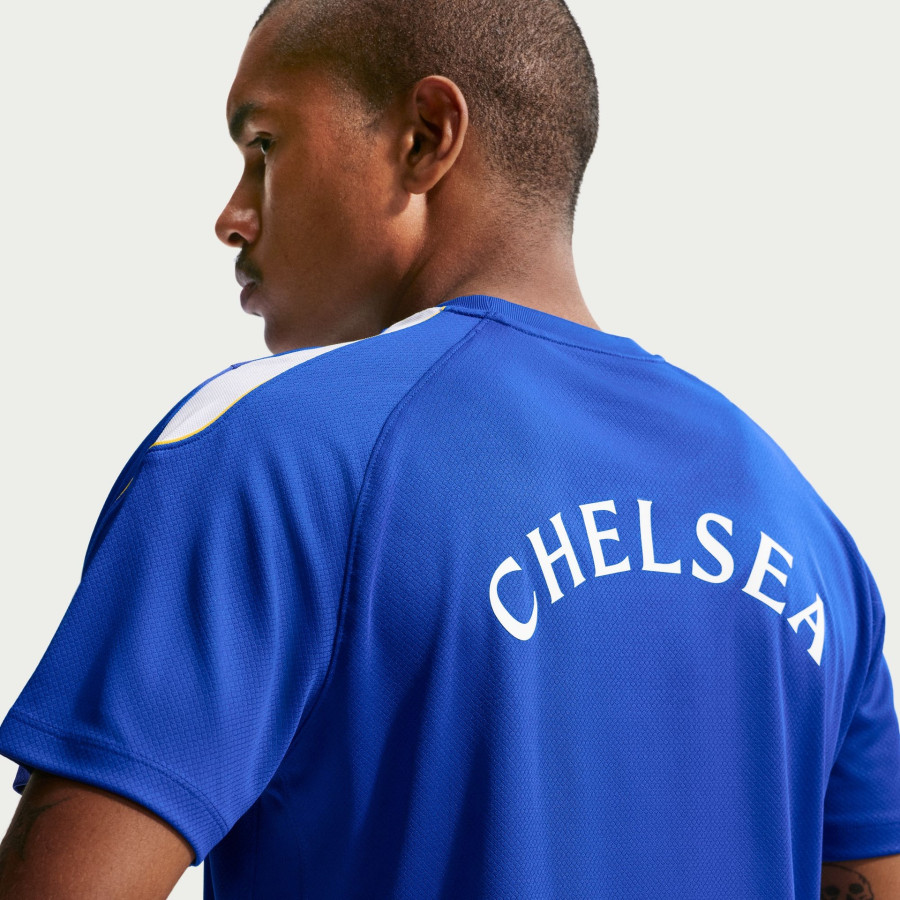 Maillot entraînement Chelsea Strike bleu jaune