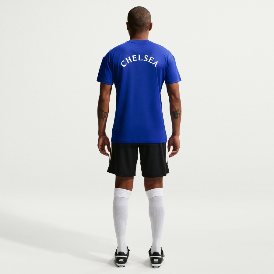 Maillot entraînement Chelsea Strike bleu jaune