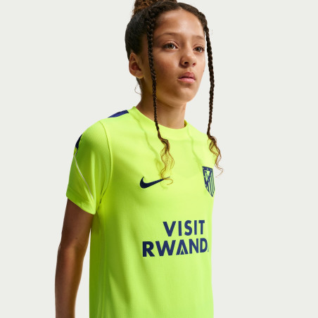Maillot entraînement junior Atlético Madrid Strike jaune