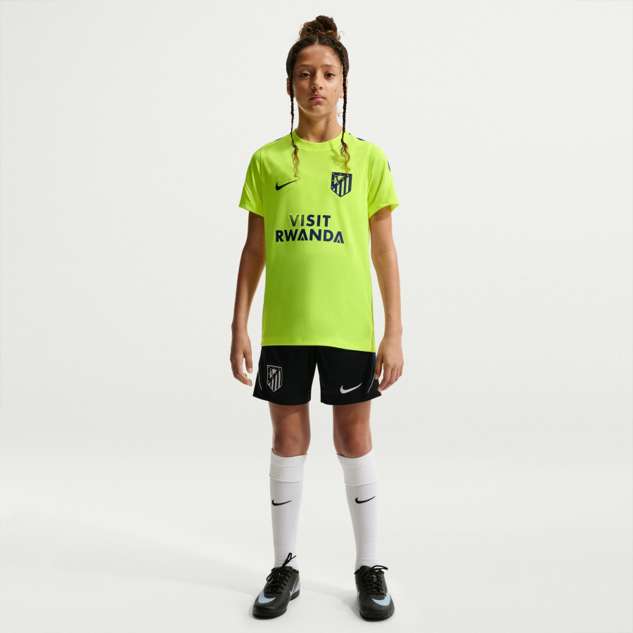 Maillot entraînement junior Atlético Madrid Strike jaune