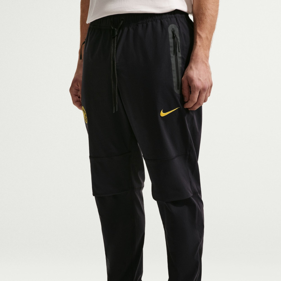 Pantalon survêtement Chelsea Tech Woven noir jaune
