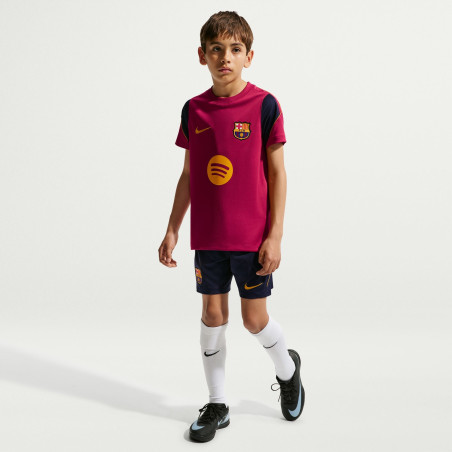 Maillot entraînement junior FC Barcelone Strike rouge
