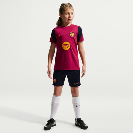 Maillot entraînement junior FC Barcelone Strike rouge
