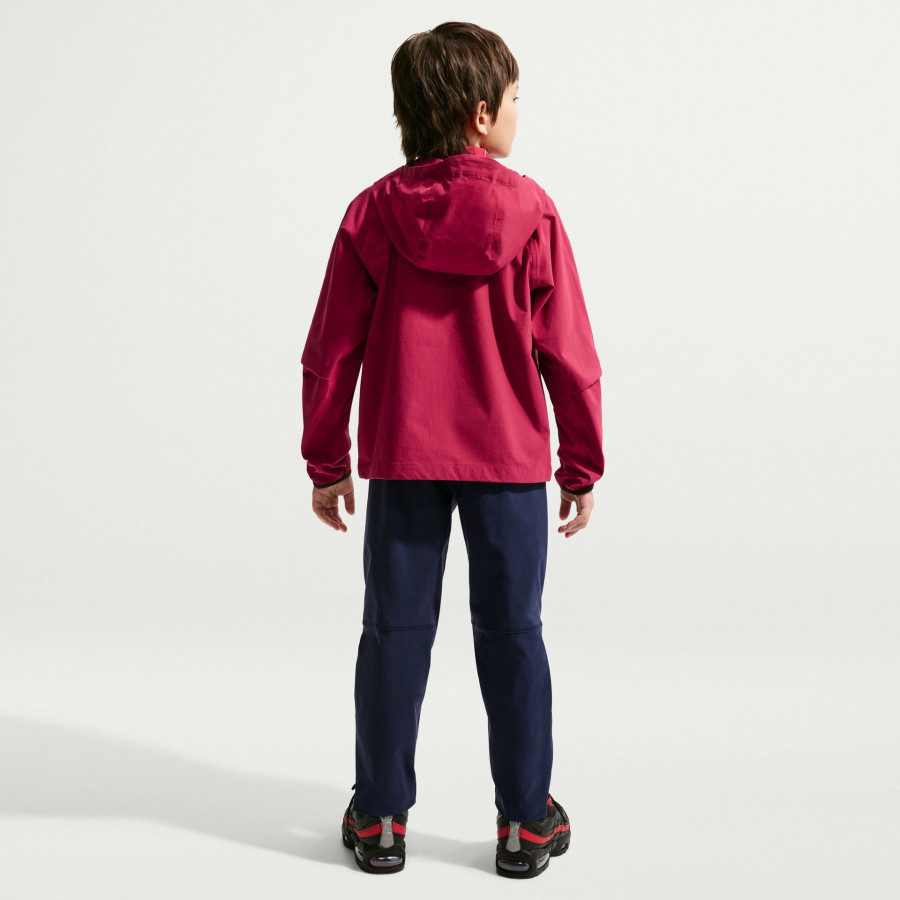 Pantalon survêtement junior FC Barcelone Tech Woven bleu