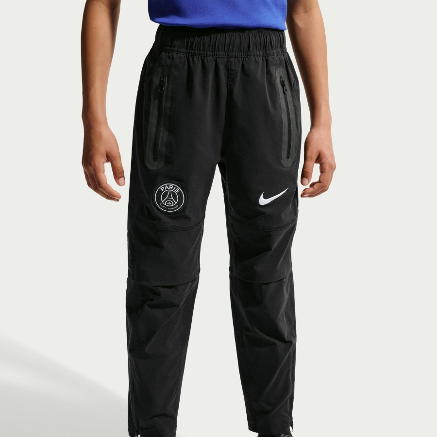Pantalon survêtement junior PSG Tech Woven noir