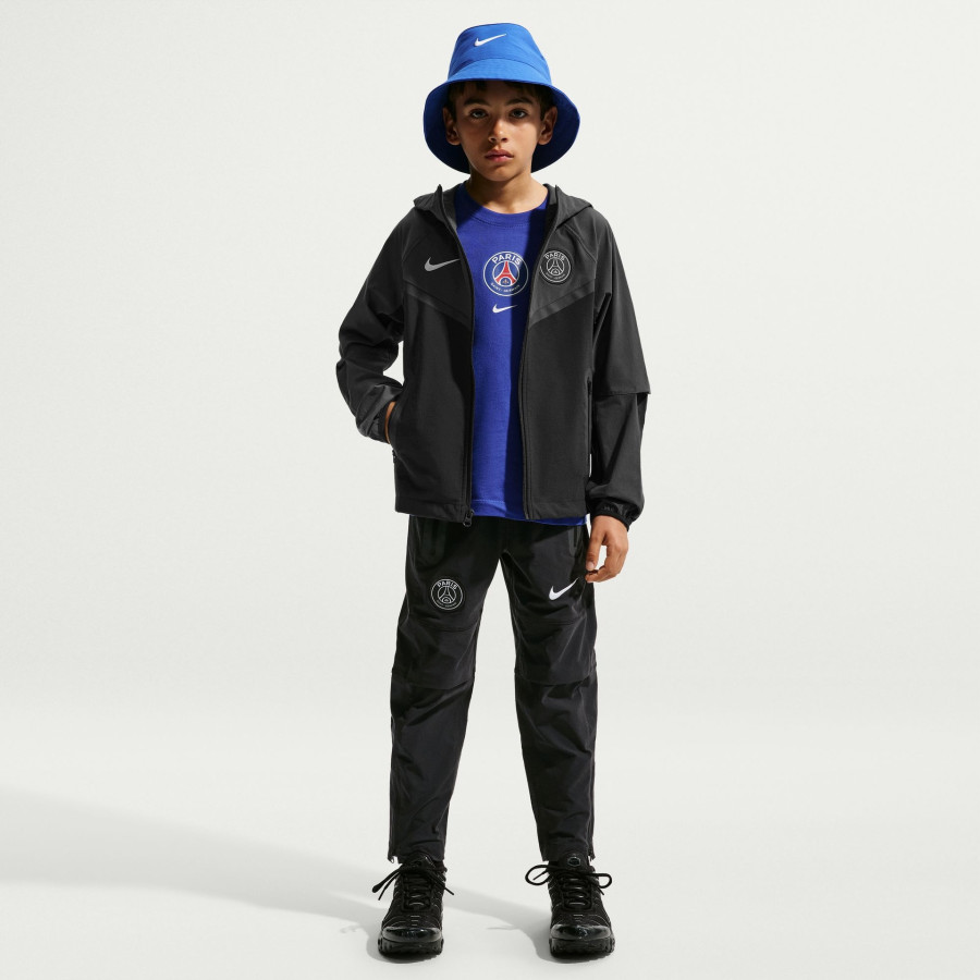 Pantalon survêtement junior PSG Tech Woven noir