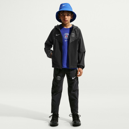 Pantalon survêtement junior PSG Tech Woven noir