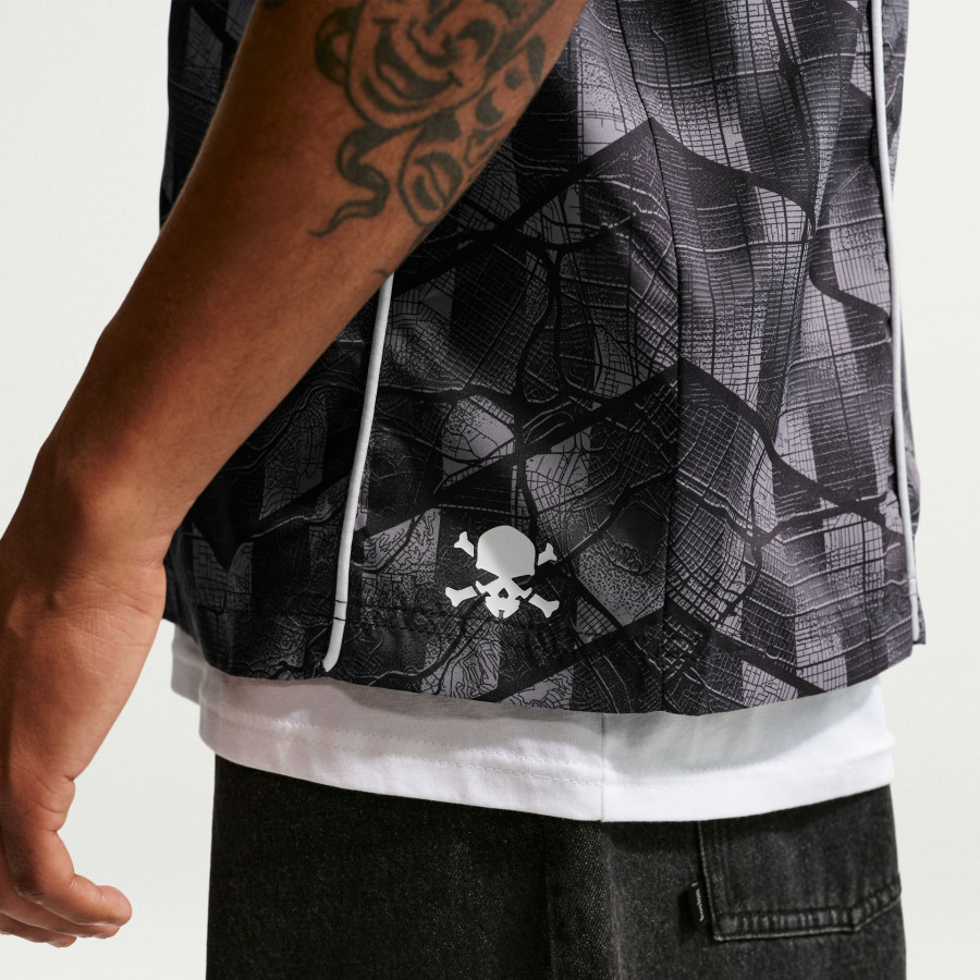 Maillot Nike SB Total 90 gris noir