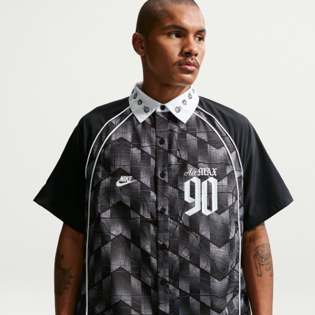 Maillot Nike SB Total 90 gris noir