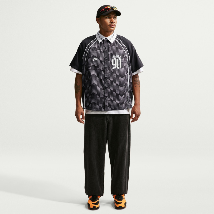 Maillot Nike SB Total 90 gris noir