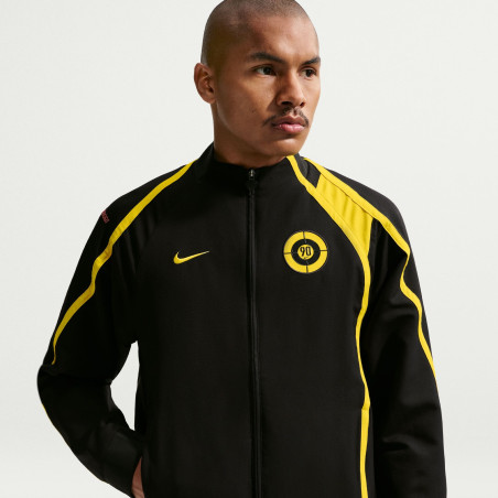 Veste survêtement Nike woven Total 90 noir jaune