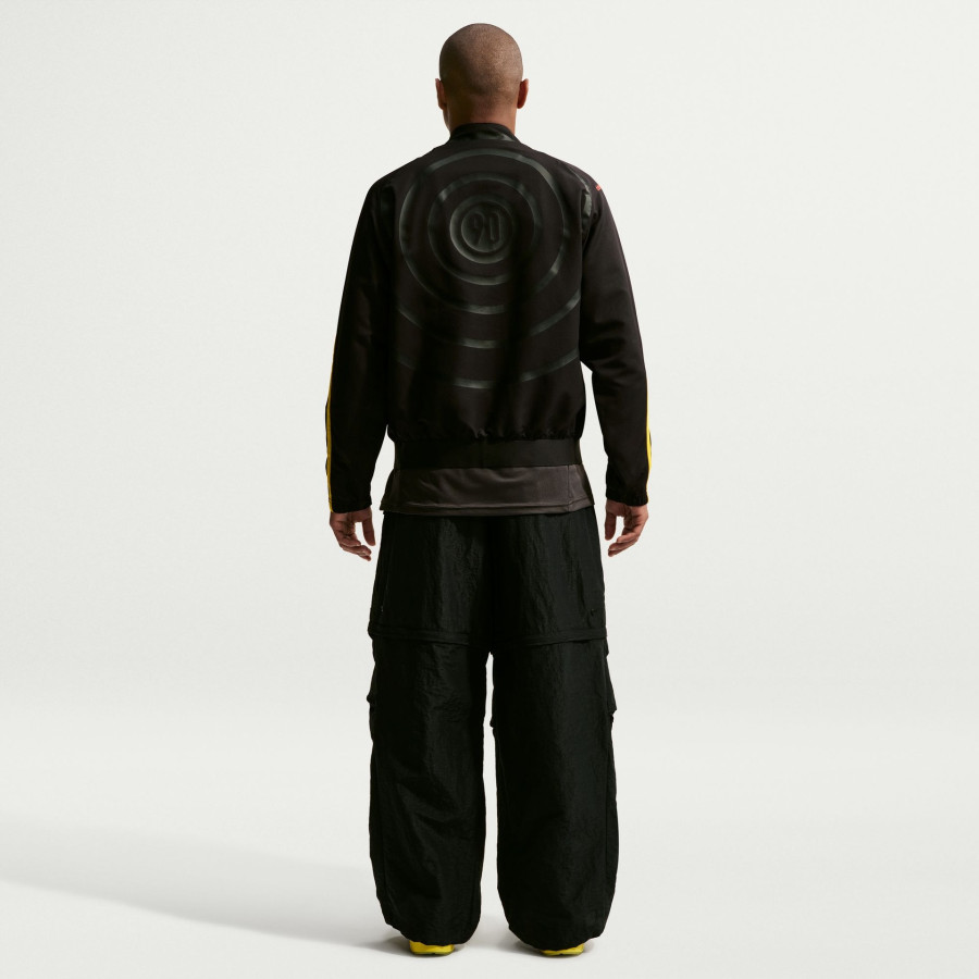 Veste survêtement Nike woven Total 90 noir jaune