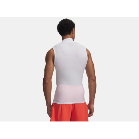 Débardeur compression Under Armour blanc