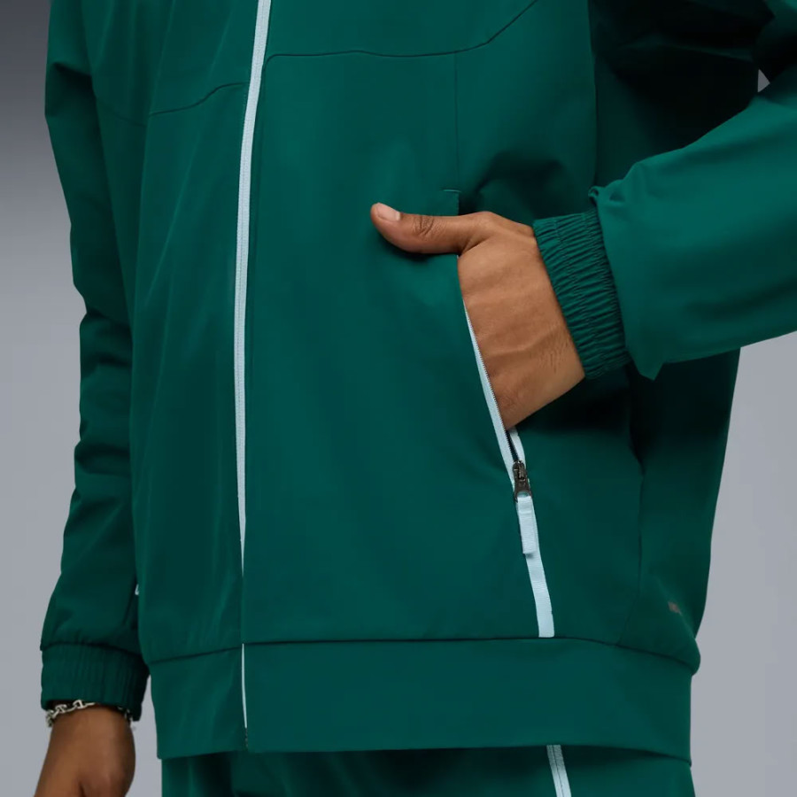 Veste survêtement Manchester City Tech Woven bleu