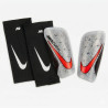 Protège tibias Nike Mercurial lite gris rouge