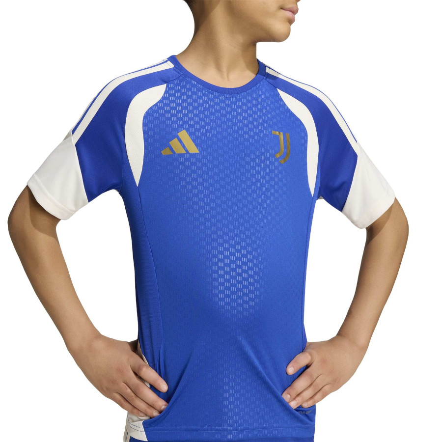 Maillot entraînement junior Juventus bleu blanc