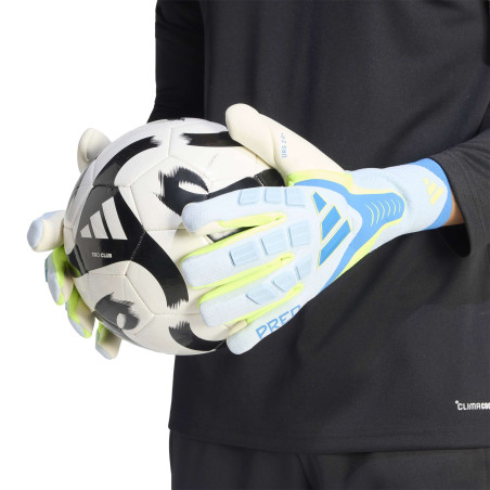 Gants gardien adidas Predator GL Pro bleu jaune