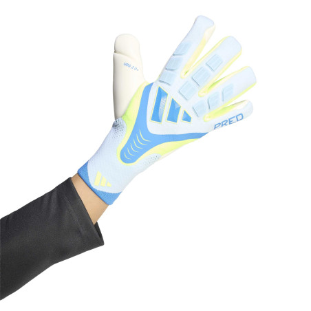Gants gardien adidas Predator GL Pro bleu jaune