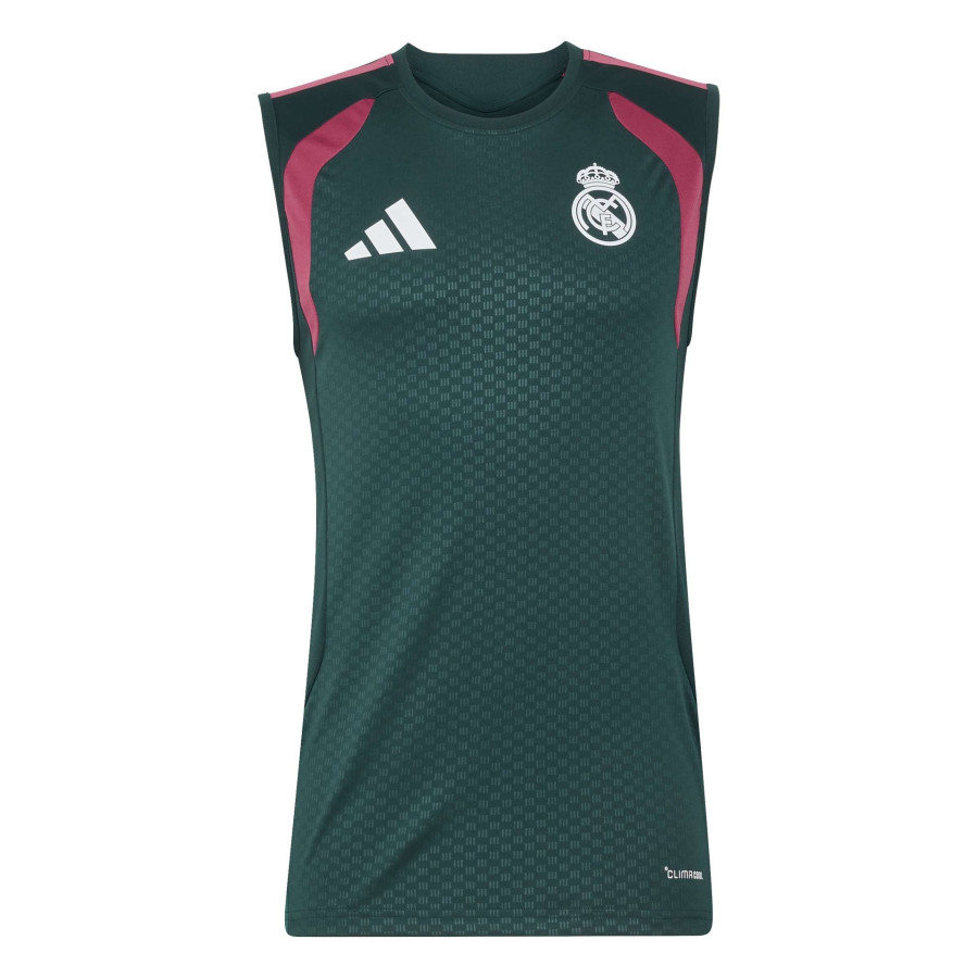Débardeur entraînement Real Madrid vert rose