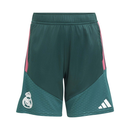 Short entraînement junior Real Madrid vert rose