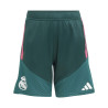Short entraînement junior Real Madrid vert rose