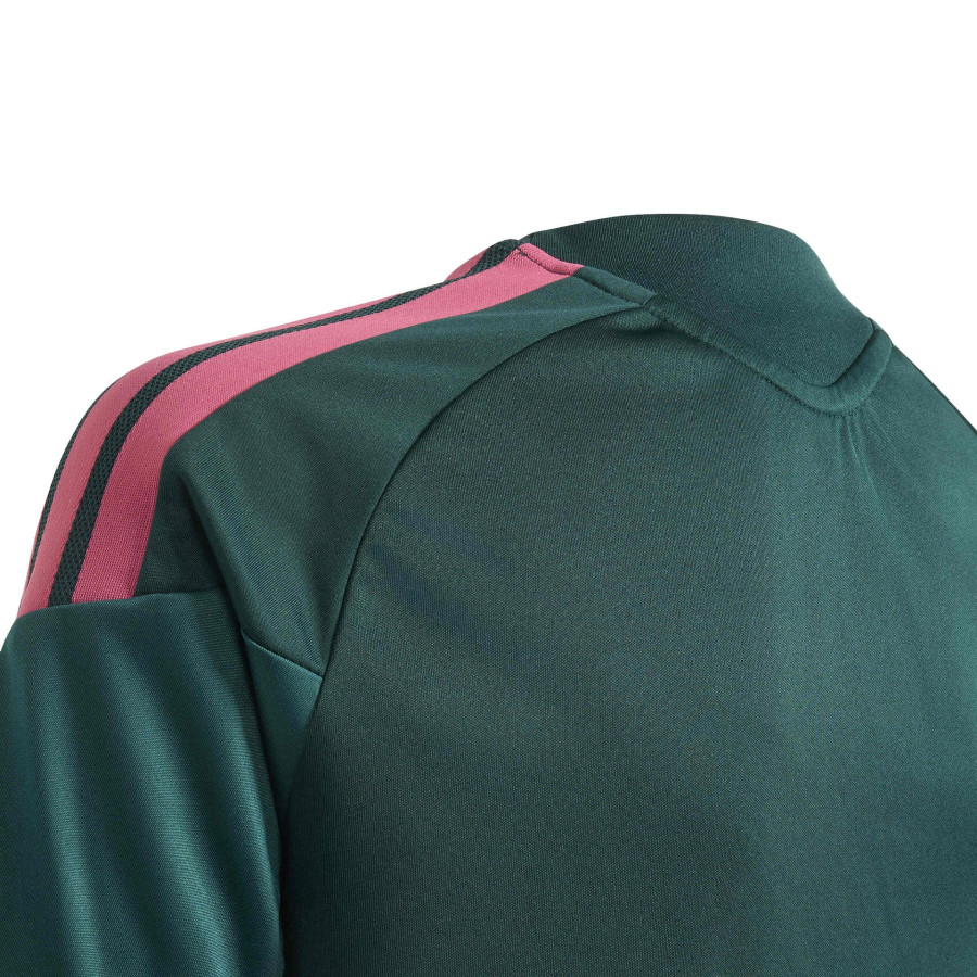 Maillot entraînement junior Real Madrid vert rose