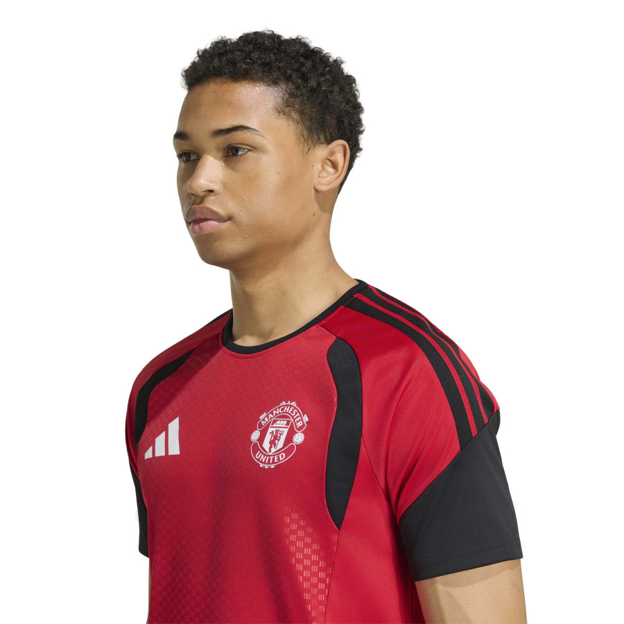 Maillot entraînement Manchester United rouge noir