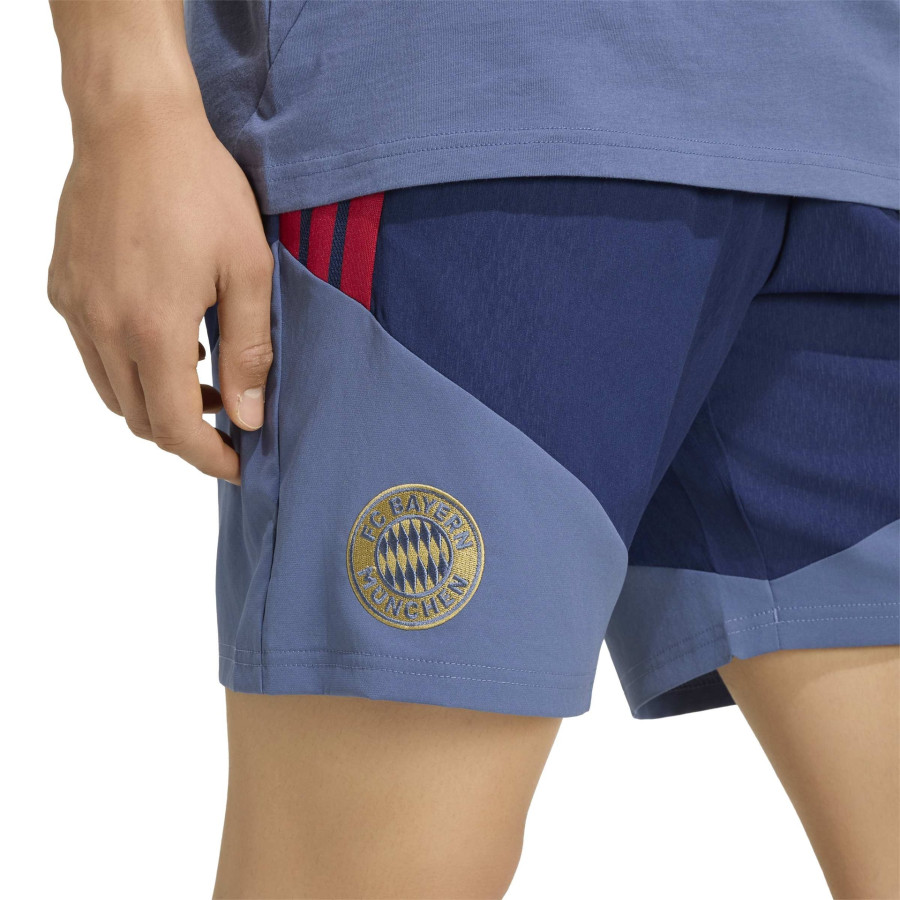Short entraînement Bayern Munich woven bleu