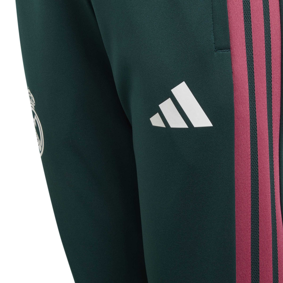 Pantalon survêtement junior Real Madrid vert rose