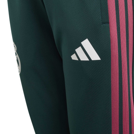 Pantalon survêtement junior Real Madrid vert rose