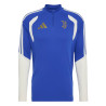 Sweat zippé Juventus bleu blanc